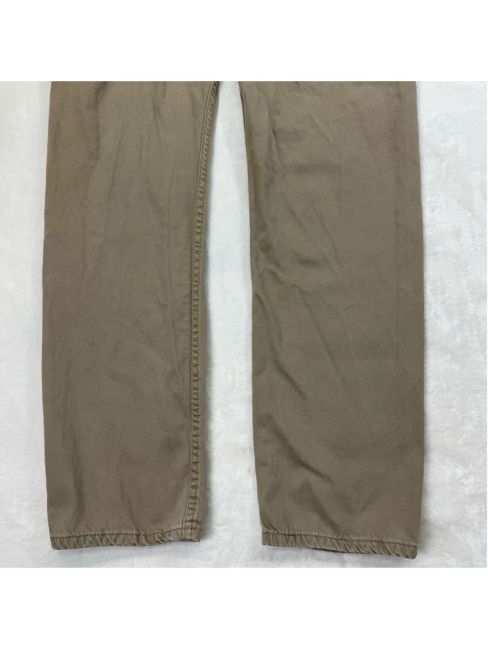 Men's Levi's 505 33x30 Regular Fit Jeans Khaki Beige